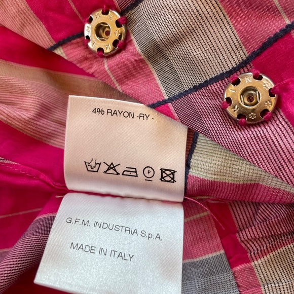 Vivienne Westwood Pink Plaid Corset Style Asymmetric Dress Size IT40, UK8 RARE - Picture 11 of 16